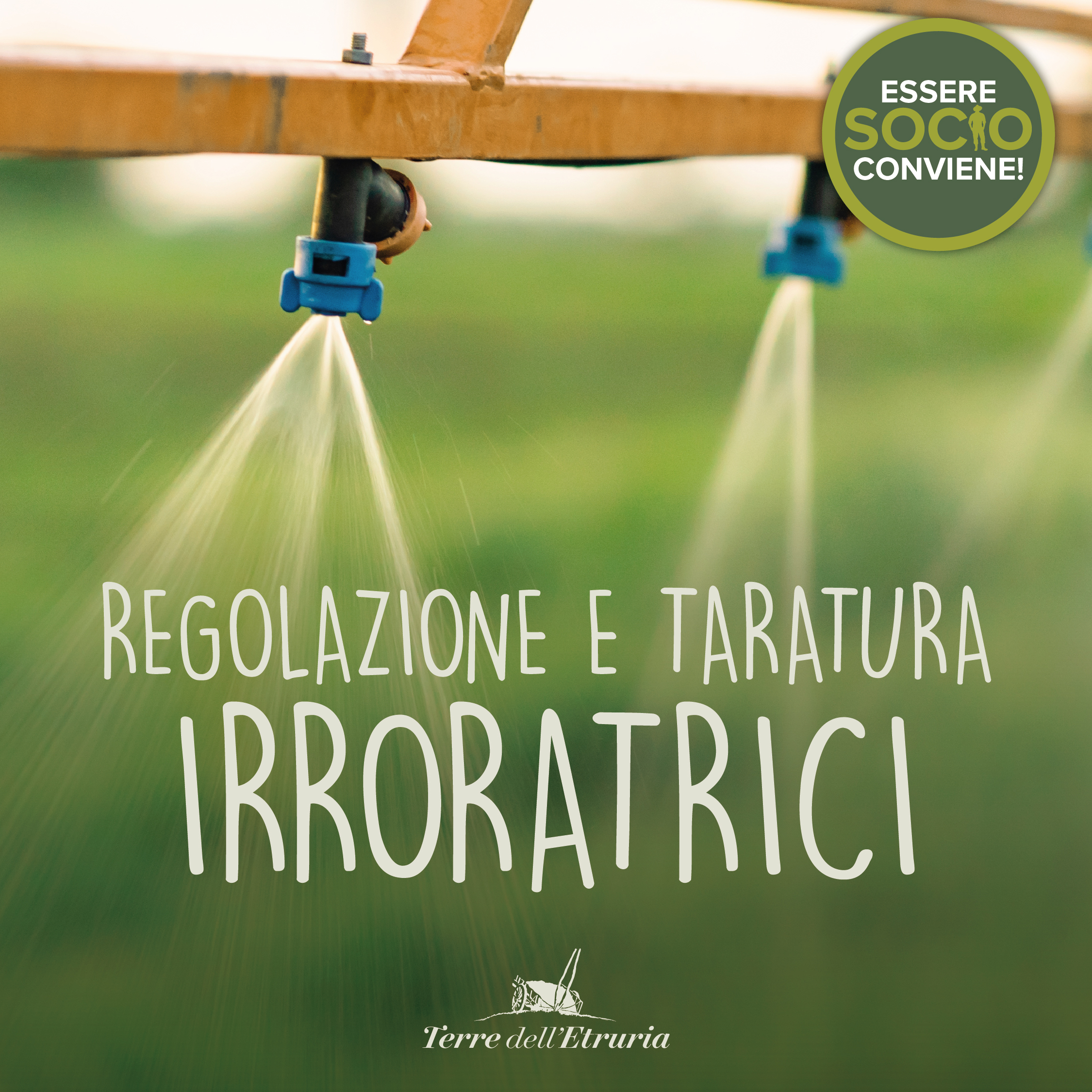 Servizio ai soci: controllo funzionale e taratura delle macchine irroratrici